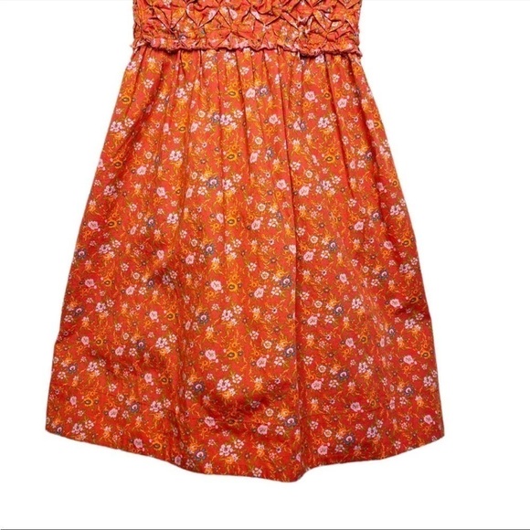 Free PEOPLE NWT Petunia Backless Floral Mini Dress Size Small in Poppy Combo - Picture 5 of 15